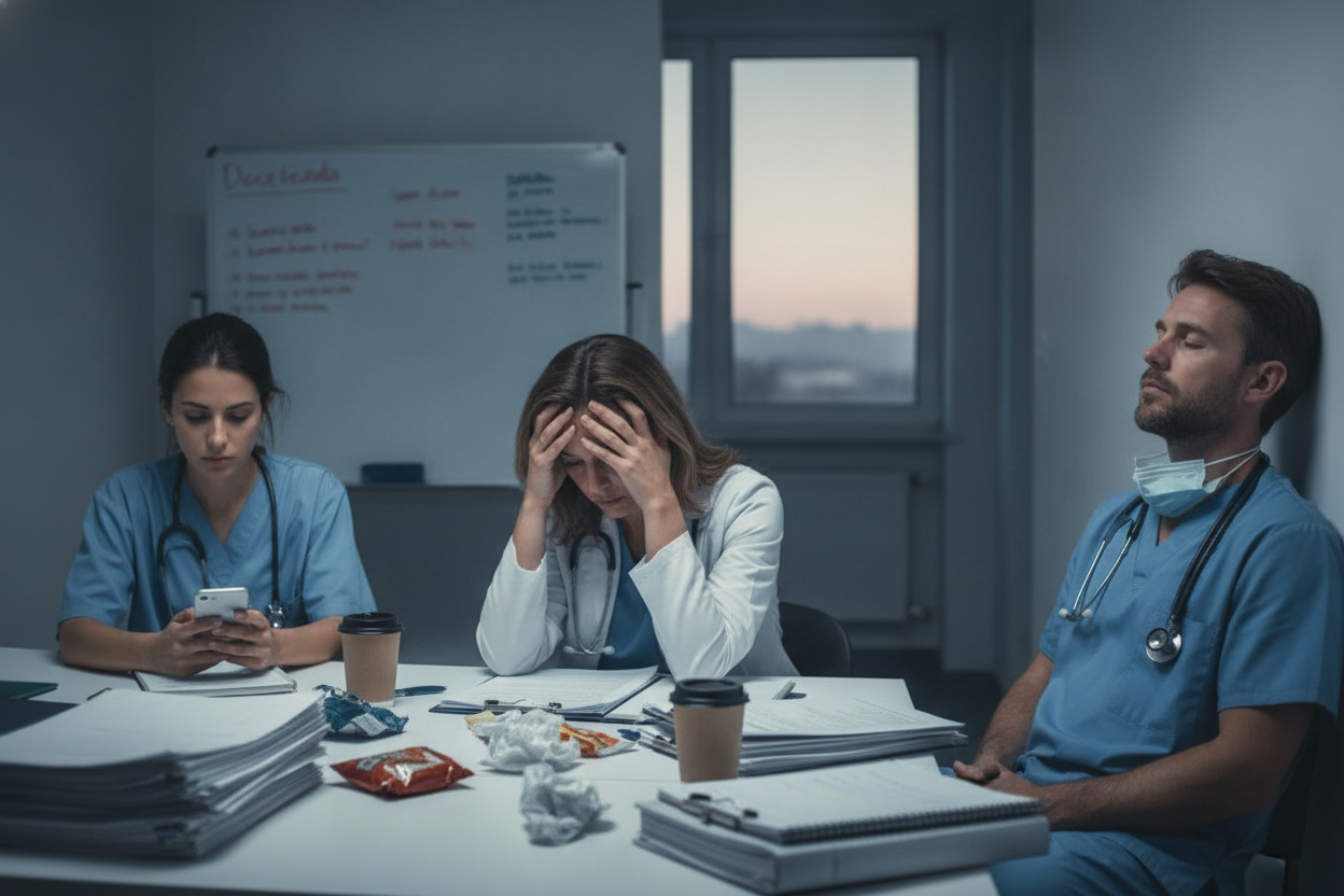 Médicos no limite: descubra como a rotina dos plantões e a falta de autonomia clínica estão gerando um colapso emocional invisível!