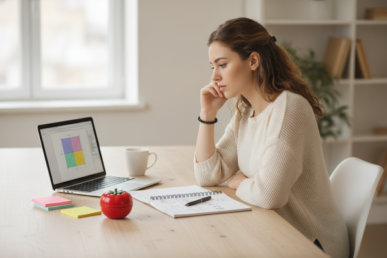 Guia Definitivo do Pomodoro Criativo: O Método Secreto para Produzir Mais com Foco Profundo sem Queimar Seus Neurônios!