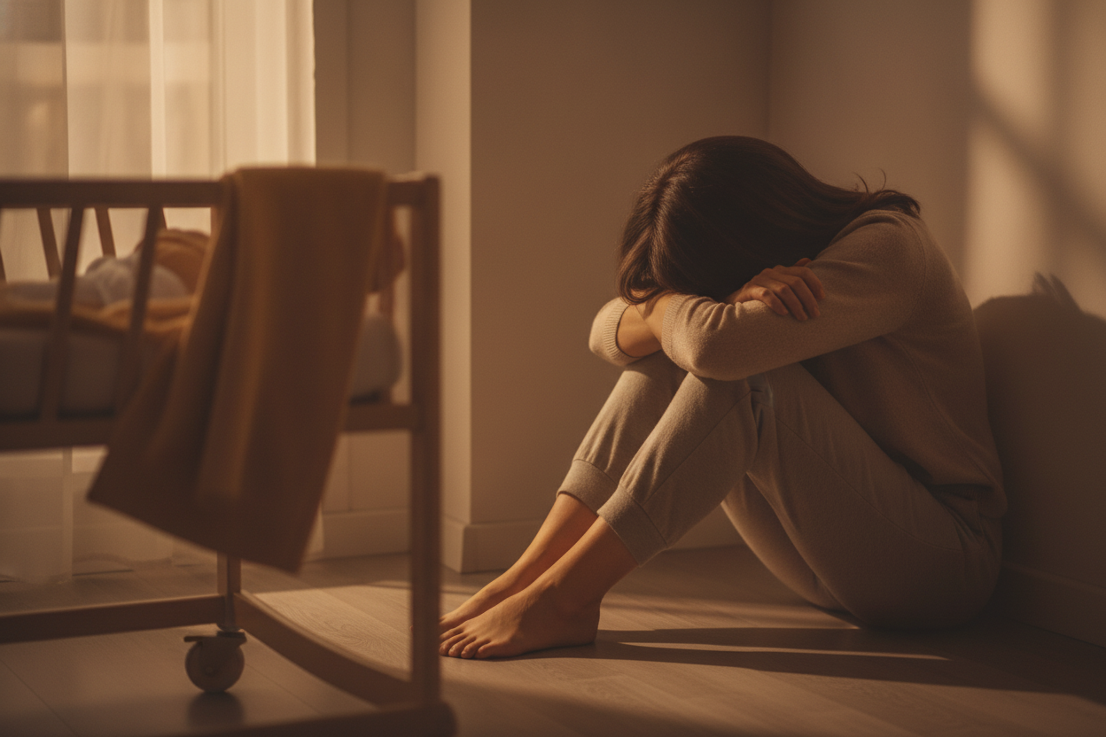 A culpa materna invisível: descubra por que o cérebro bloqueia o afeto após o parto e como curar essa dor urgente antes que te consuma