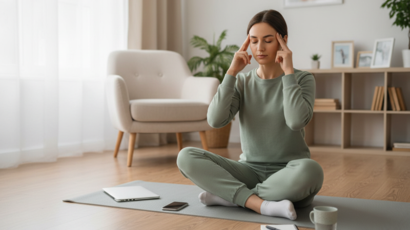 O Protocolo Matinal de 30 Minutos que Destrói a Ansiedade, Zera o Cortisol e Ativa o Seu Foco Extremo Antes de Tocar no Celular!