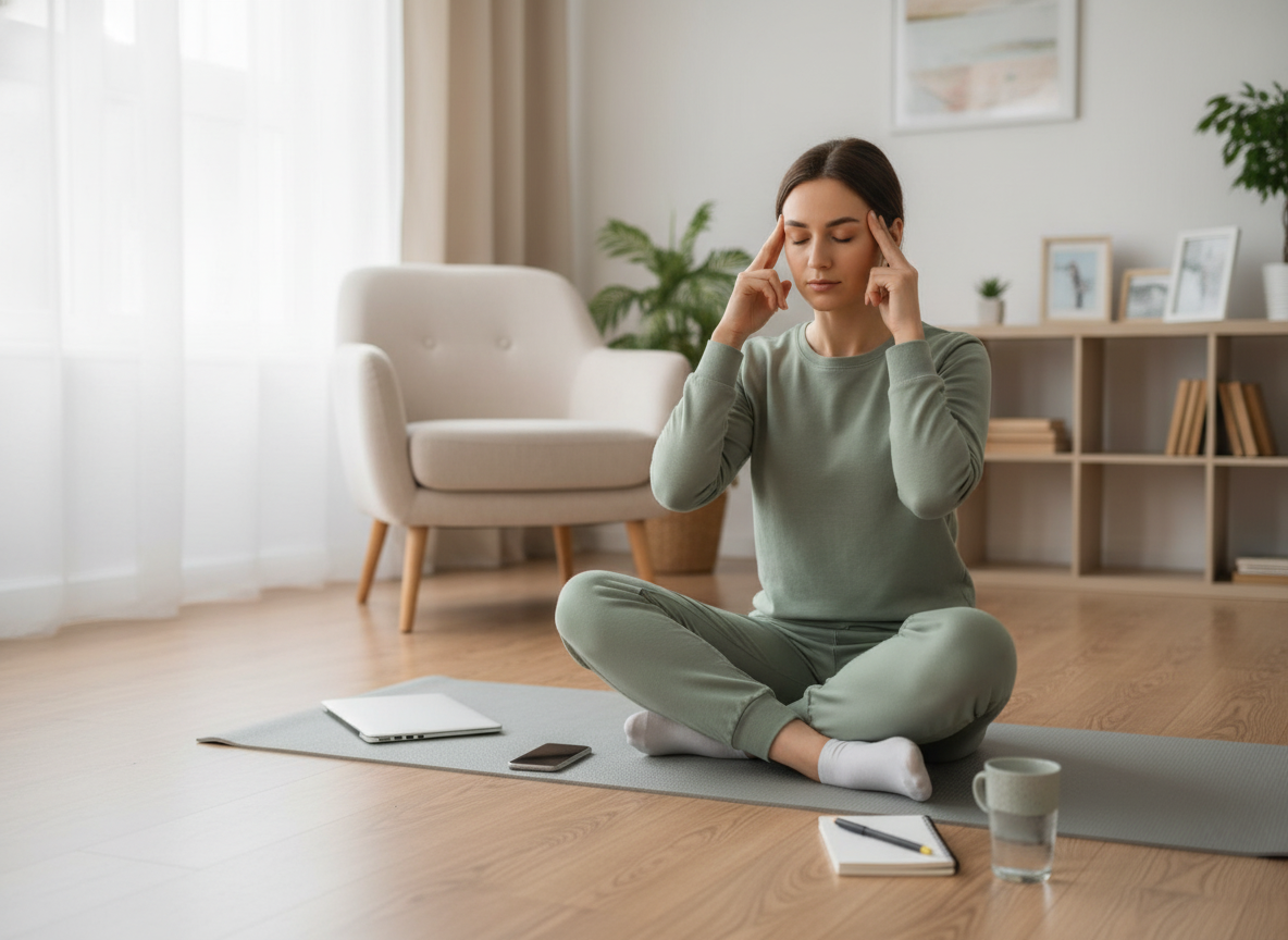O Protocolo Matinal de 30 Minutos que Destrói a Ansiedade, Zera o Cortisol e Ativa o Seu Foco Extremo Antes de Tocar no Celular!