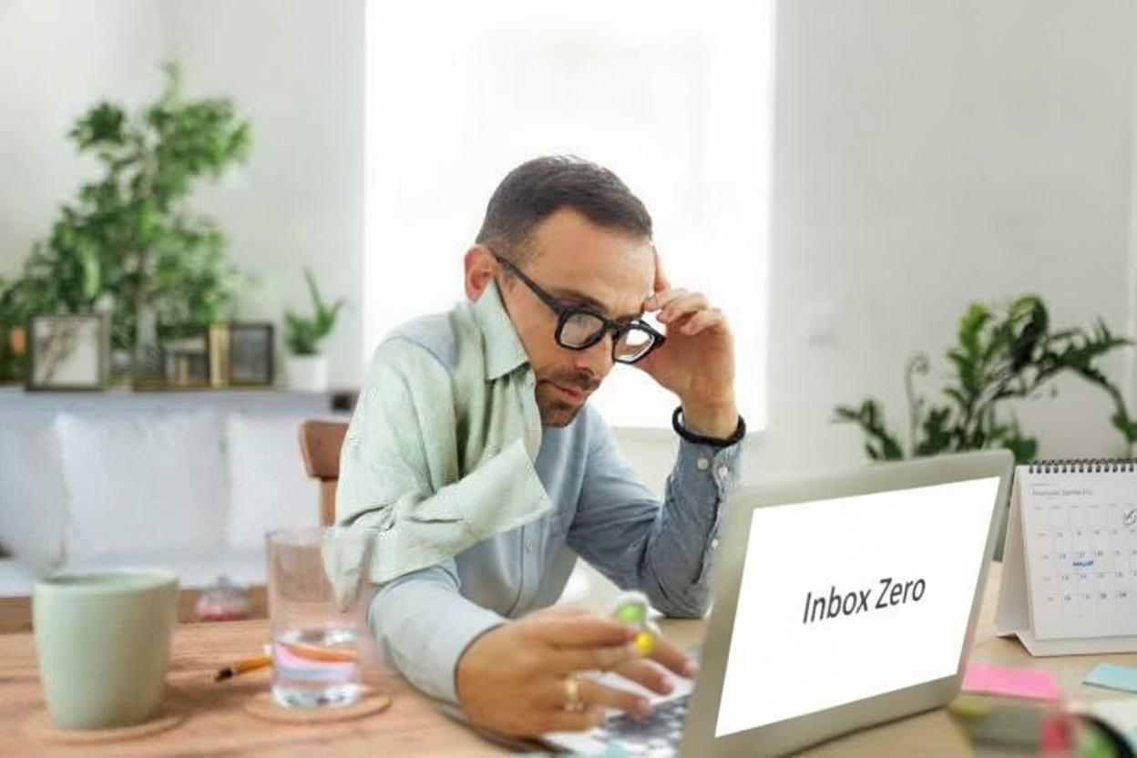 O Fim do Pânico na Caixa de Entrada: O Método Infalível para Alcançar o Inbox Zero em Minutos e Nunca Mais Perder o Controle das Suas Mensagens!