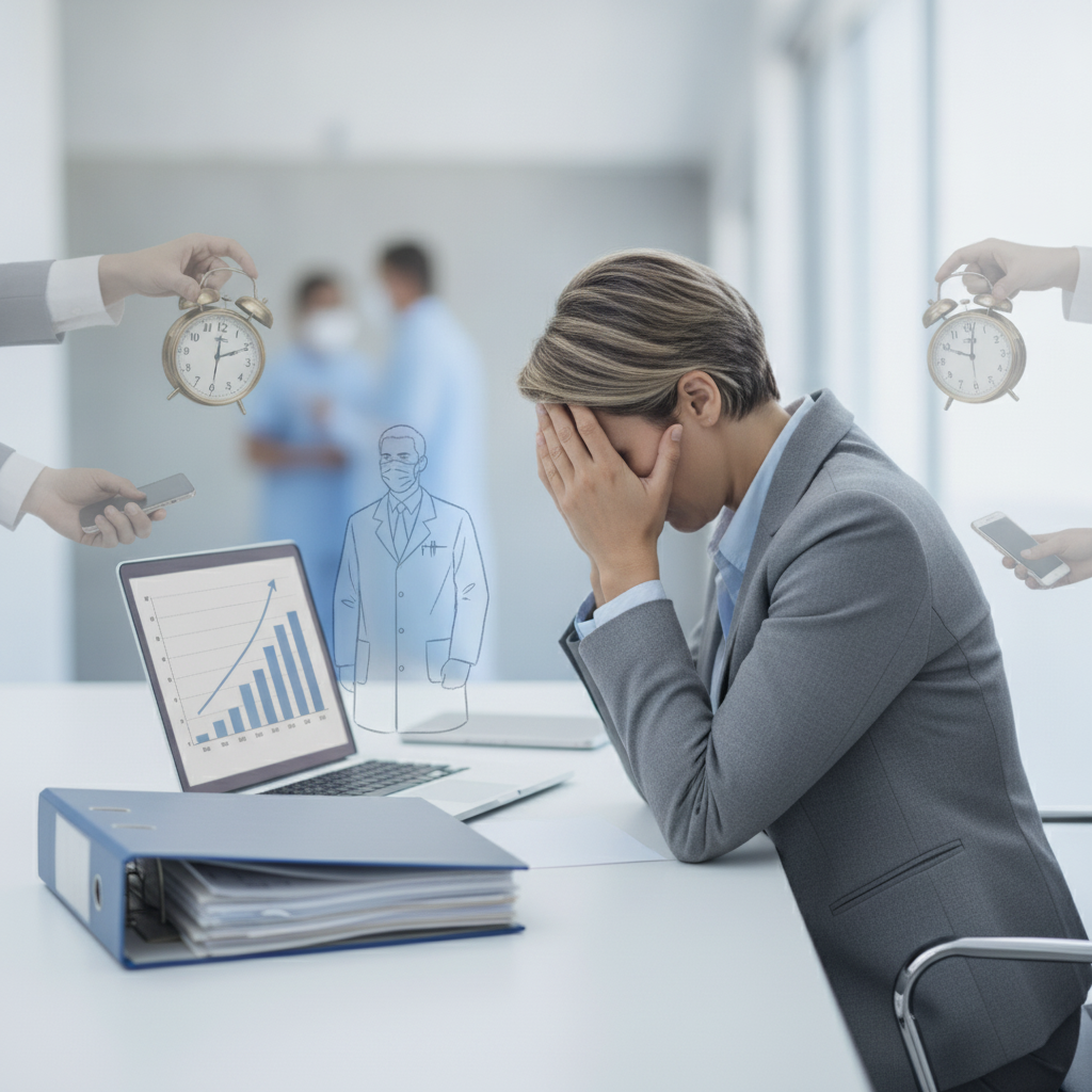 Estresse ou Burnout? Descubra agora o teste definitivo e os exames médicos essenciais para revelar o esgotamento profundo!