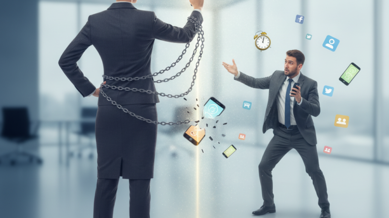 Chega de escravidão digital! O passo a passo definitivo para blindar sua paz e impor limites reais ao chefe invasivo!
