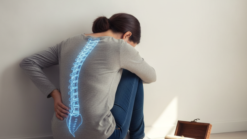 Coluna Curvada e Dor Insuportável: O Peso Oculto da Ansiedade nas Suas Costas e o Ritual Secreto para Endireitar a Postura e Vencer a Tensão!