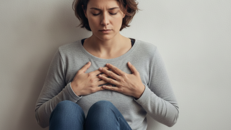 Aquela Fisgada no Peito Não É Infarto: Aprenda a Destravar a Caixa Torácica Tensa e Eliminar a Dor Intercostal da Ansiedade no Ato!