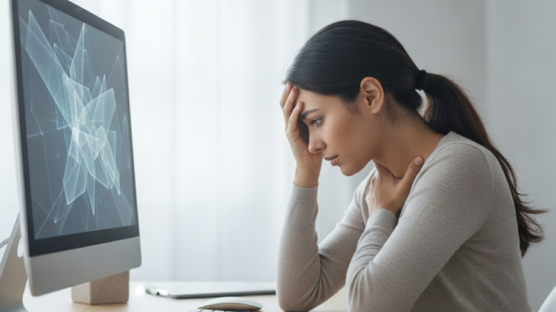 Sem Ar Diante do Monitor? O Guia Definitivo para Desarmar a Apneia de Tela, Soltar a Respiração Curta e Voltar a Trabalhar em Paz Já!