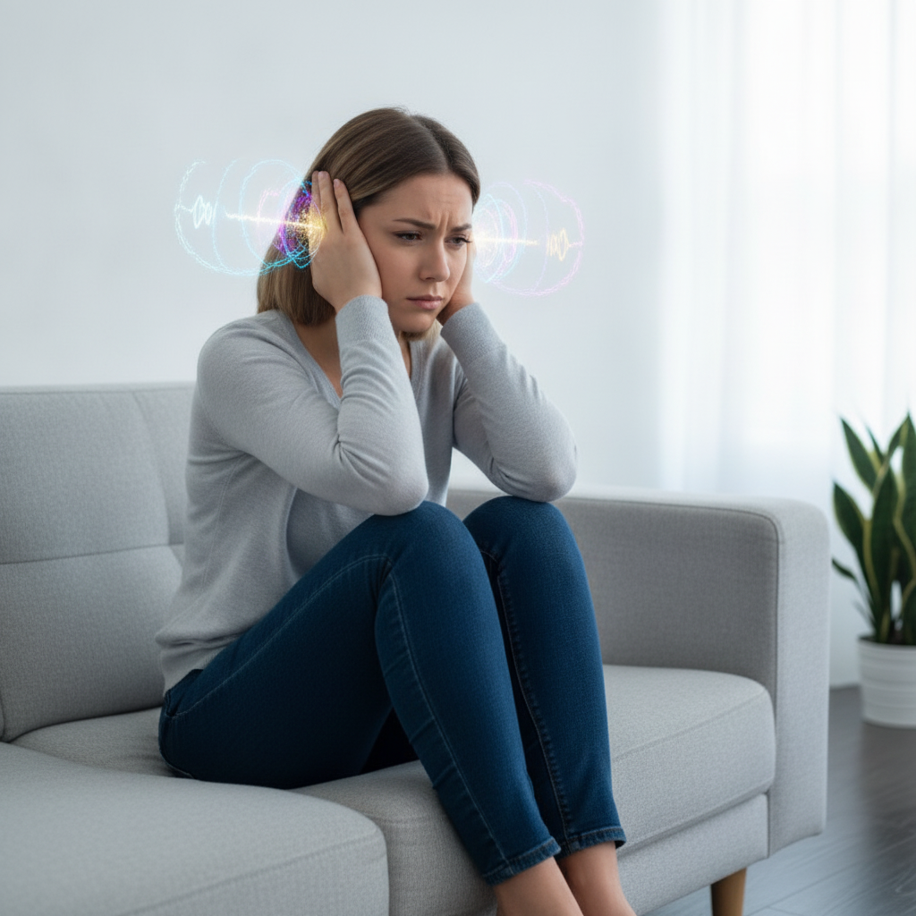 Barulhos Banais Parecem Furadeiras no Ouvido? O Guia Neurofuncional para Reprogramar Seu Radar Auditivo e Calar a Sobrecarga Mental!