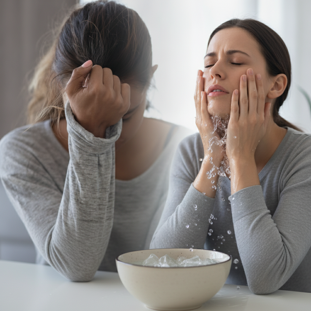 Coração parecendo um motor desgovernado? O reflexo do choque térmico facial para ativar o nervo vago e zerar a taquicardia no ato!