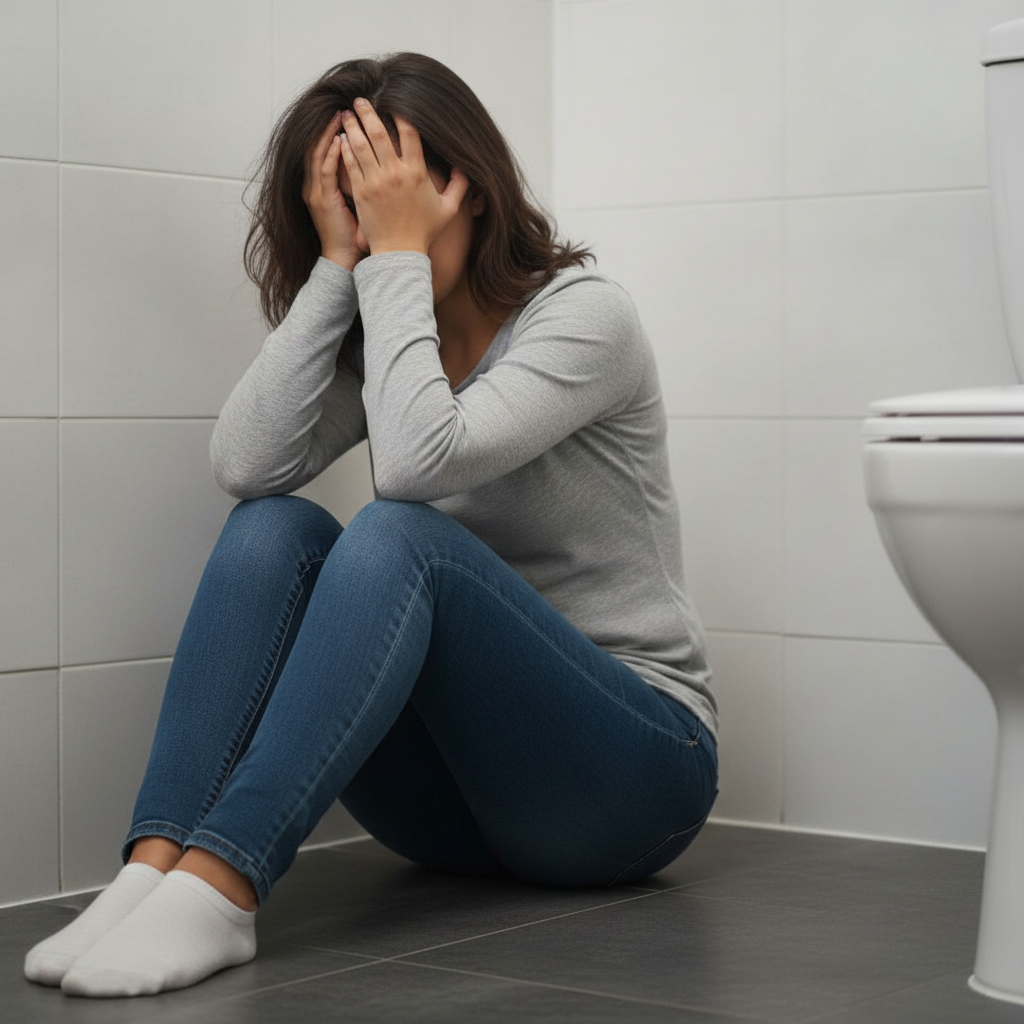 Correndo pro banheiro toda vez que a tensão aperta? O SOS vagal para travar o espasmo neurointestinal e blindar sua barriga hoje!