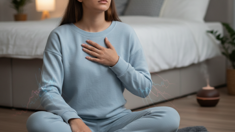 Aquele susto de queda livre bem na hora de dormir? O ritual neuromuscular para domar a mioclonia da ansiedade e apagar em paz!